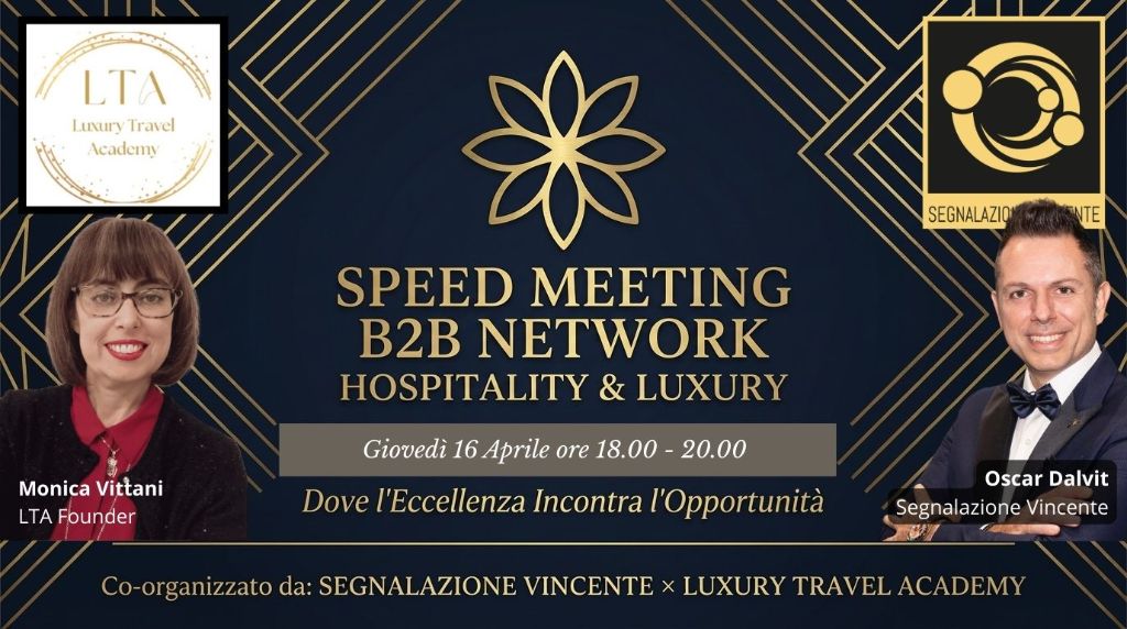 Locandina Evento Speed Meeting